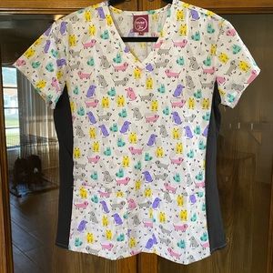 Dog & cat scrub top